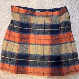 Lulu's Plaid Mini Skirt